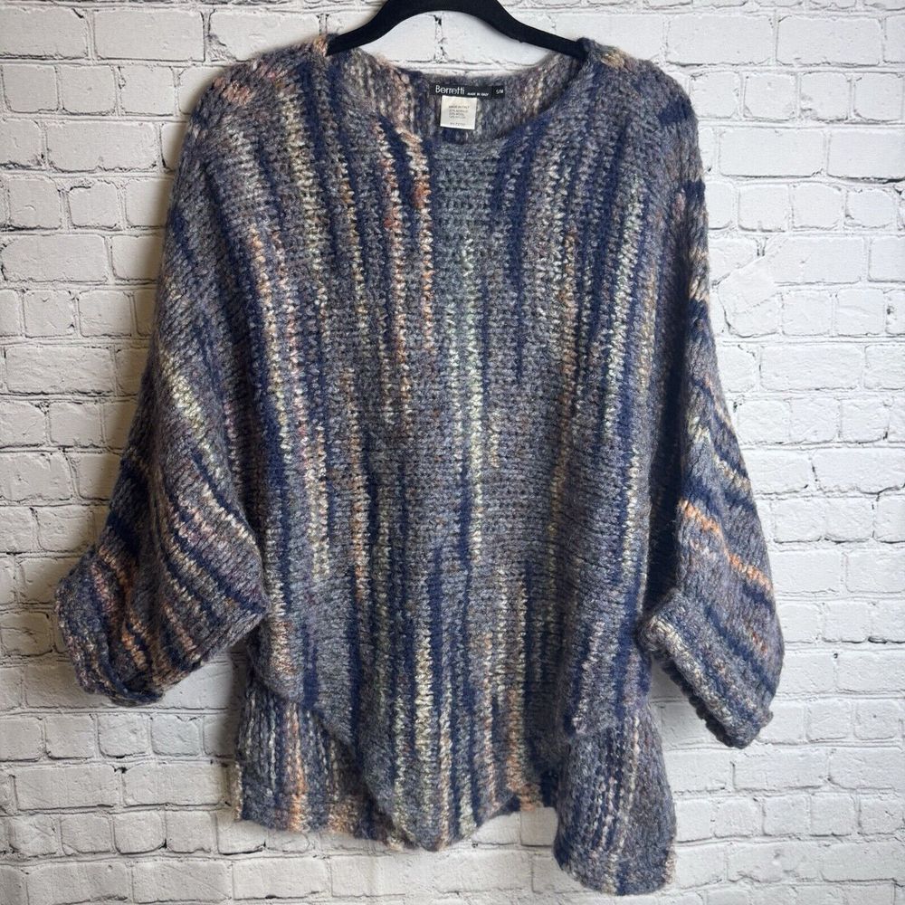 Berretti Made in Italy 3/4 Dolman Sleeve Wool Blend Sweater Women's Size‎ S/M